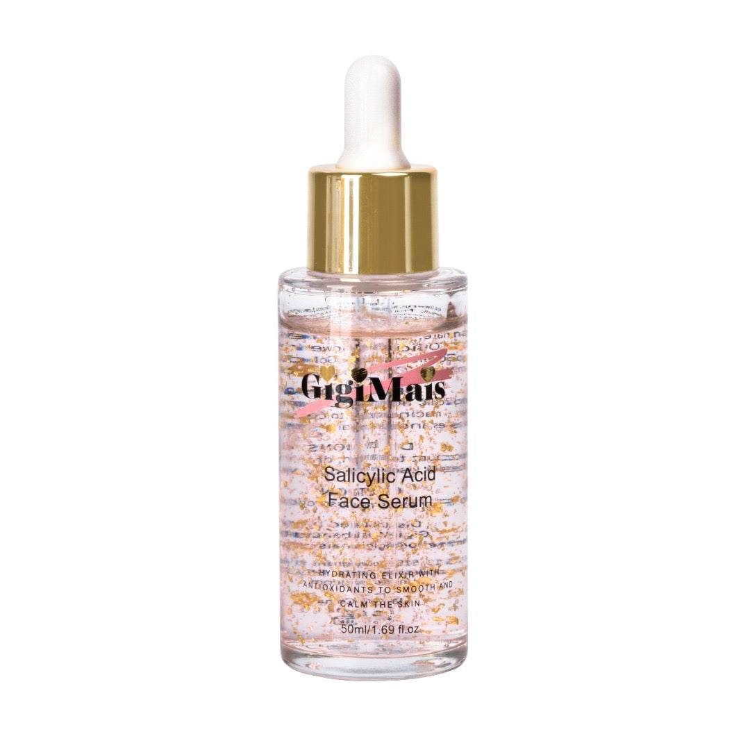 Gold Foil Face Serum with Salicylic Acid 100ml - Limited Stock!